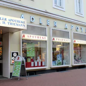 Aussenansicht der Adler-Apotheke