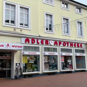 Aussenansicht der Adler-Apotheke