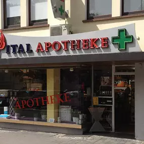 Aussenansicht der Vital Apotheke