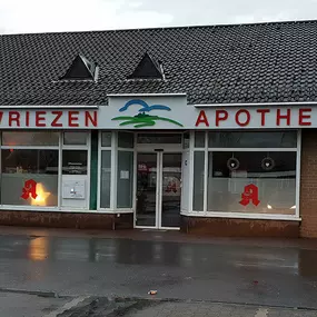 Aussenansicht der Wriezen-Apotheke