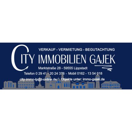 Logo fra City Immobilien Gajek Ahmet Görmez