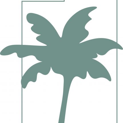 Logo fra Sarah Pfaumann - skyscrapers & palm trees