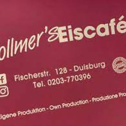 Logotyp från Vollmer´s Eiscafé