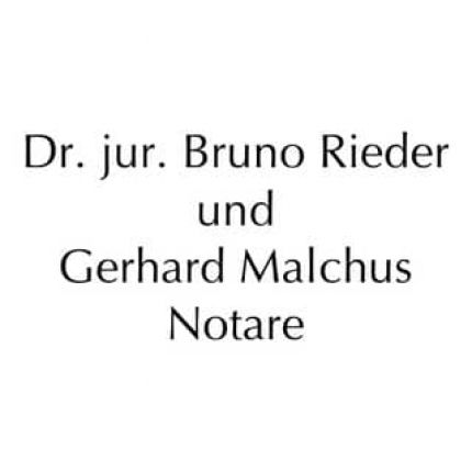 Logo fra Dr. jur. Bruno Rieder u. Gerhard Malchus Notare