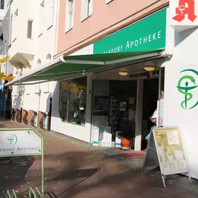 Aussenansicht der Pichelsdorf Apotheke