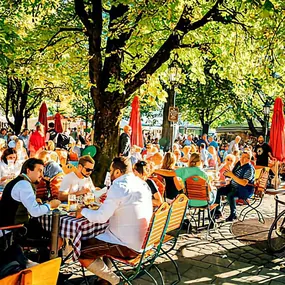 beer garden Munich