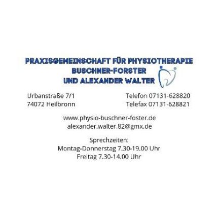 Logo de Praxisgemeinschaft für Physiotherapie C. Buschner - Forster & Alexander Walter