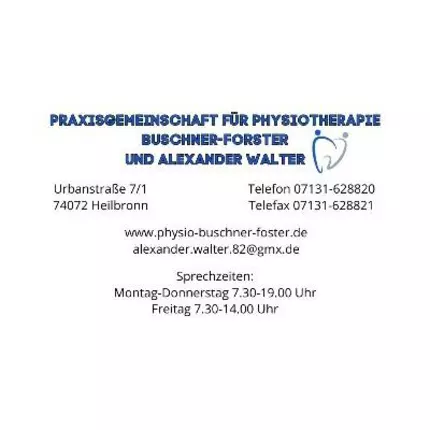 Logo from Praxisgemeinschaft für Physiotherapie C. Buschner - Forster & Alexander Walter