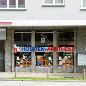 Aussenansicht der Holsten-Apotheke