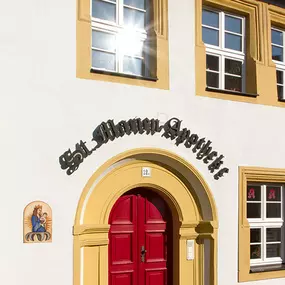 Aussenansicht der St. Marien-Apotheke