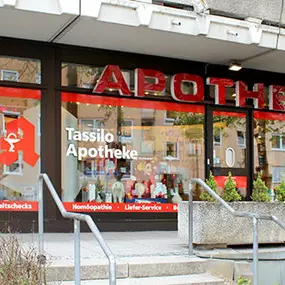 Aussenansicht der Tassilo-Apotheke