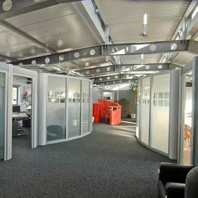 Messestand von Rappenglitz Messebau, Mietmöbel & Markenbau