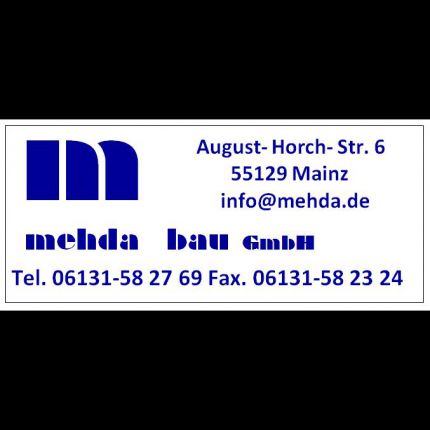 Logo de mehda bau GmbH