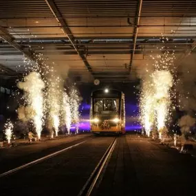 Rollout der neuen Straßenbahn für Karlsruhe