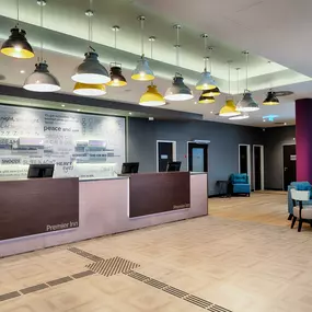 Premier Inn Düsseldorf City Friedrichstadt hotel reception