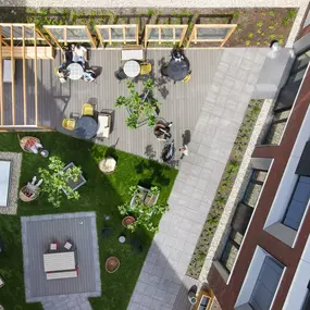 Terrace: Outdoor space that's a perfect urban escape to connect with nature or practice yoga