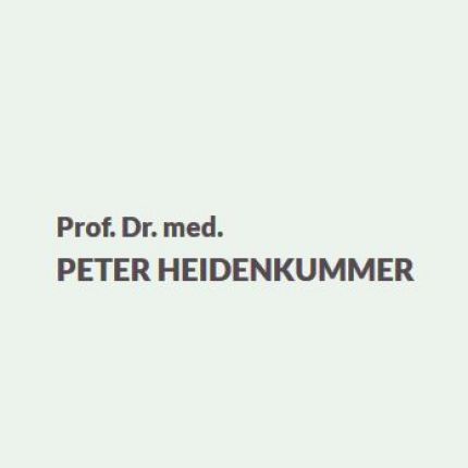 Logotyp från Prof. Dr. med. Peter Heidenkummer
