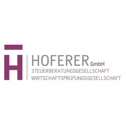 Logotyp från Hoferer GmbH | Steuerberatungsgesellschaft | Wirtschaftsprüfungsgesellschaft