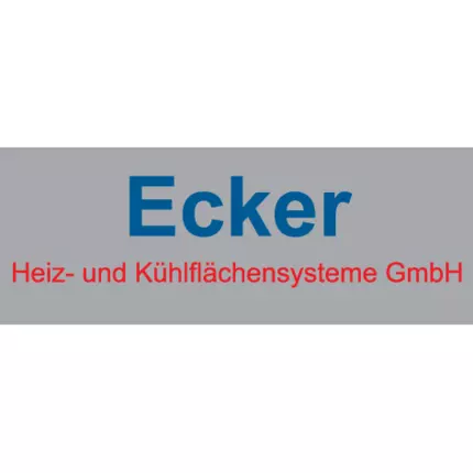 Logo van Ecker Heiz- und Kühlflächensysteme GmbH