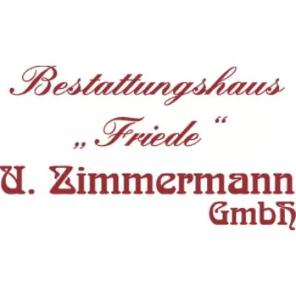 Logotipo de U. Zimmermann GmbH Bestattungshaus Friede