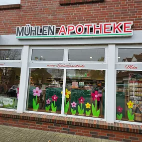 Aussenansicht der Mühlen-Apotheke