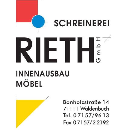 Logo van Rieth Klaus u. Bernd GmbH