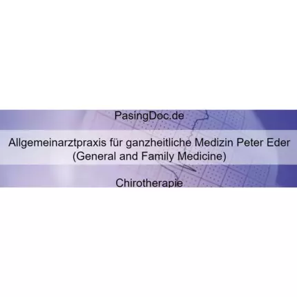 Logótipo de Peter Eder Allgemeinarztpraxis für ganzheitliche Medizin