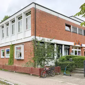 Die Johanniter-Kita Stoppelhopser Rümpeler Weg in Bad Oldesloe.