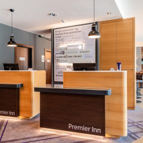 Premier Inn Stuttgart Airport hotel reception