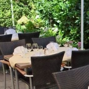 Garten |  Restaurant Italienisch | Restaurant IL Galeone | München
