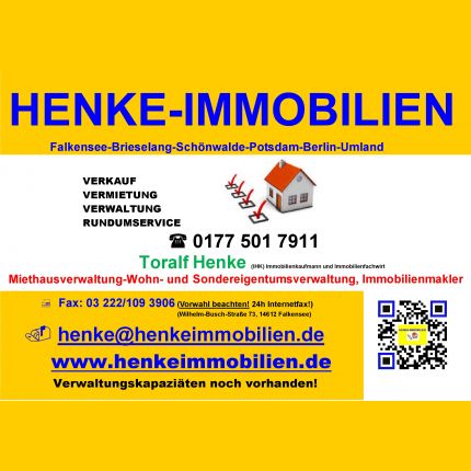 Logo od HENKE-IMMOBILIEN