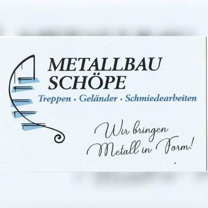 Logo da Metallbau Schöpe