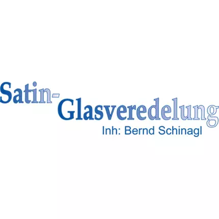 Logótipo de Satin Glasveredlung | Sandstrahlen