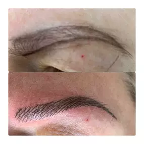 PMU Permanent Make Up Augenbrauen, natürliche perfekte Augenbrauen, Härchenzeichnung, Schattierung, PMU Studio in Thüringen, Bad Langensalza, Erfurt, Eisenach, Gotha, Mühlhausen