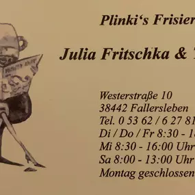 Bild von Plinkis Frisier Salon