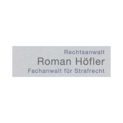 Λογότυπο από Roman Höfler Rechtsanwalt
