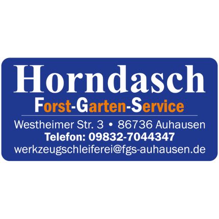 Logotipo de Werkzeugschleiferei Horndasch FGS Forst- und Gartenservice