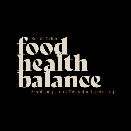 Logo von Food Health Balance - Ernährungs- und Gesundheitsberatung - Sarah Ocker