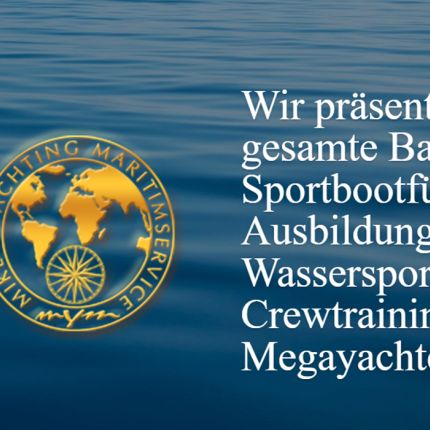 Logo od MYM Mikes Yachting Maritimservice Mike Huefken