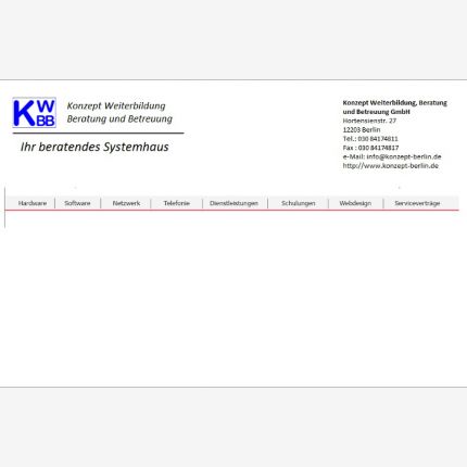 Logo da Konzept Weiterbildung, Beratung und Betreuung GmbH