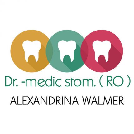 Logo van Dr.-medic stom (RO) Alexandrina Walmer Zahnärztin