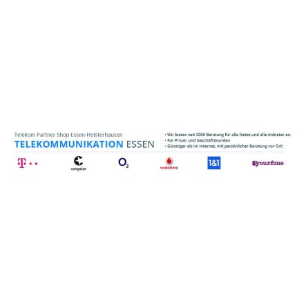 Logo da Telekommunikation Essen