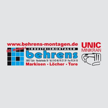 Logo from behrens Industriemontagen