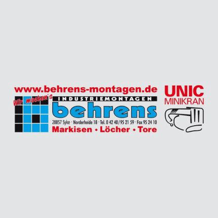 Logo von behrens Industriemontagen