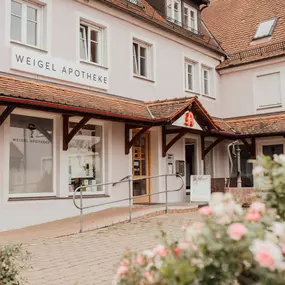 Aussenansicht der Weigel Apotheke e.K.