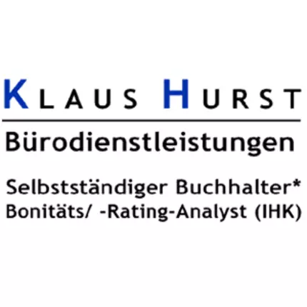 Logotyp från Bürodienstleistungen Klaus Hurst - Selbstständiger Buchhalter*