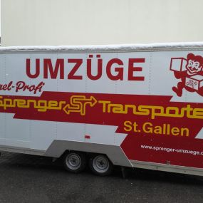 Anhänger der Sprenger Transporte AG