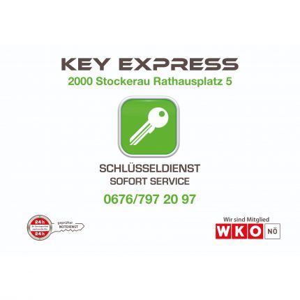 Logo de 24h Schlüsseldienst-Aufsperrdienst - 2000 Stockerau - Keyexpress