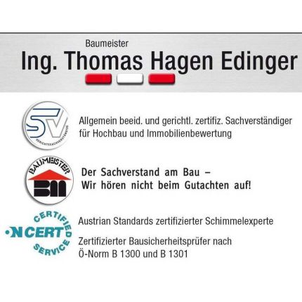 Logo von SV Bmstr. Ing. Thomas Hagen EDINGER