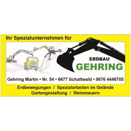 Logotipo de Erdbau Gehring Martin